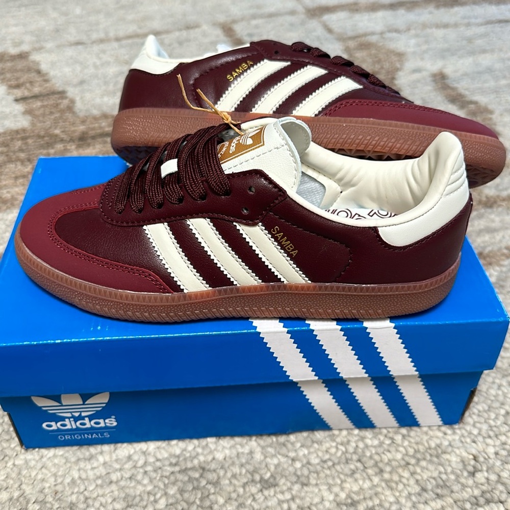 Adidas Sambas OG - Burgundy